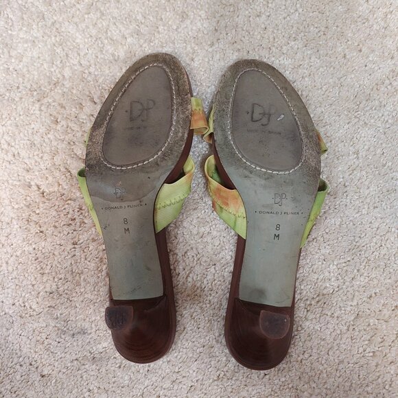 Donald J Pliner Leather Sandals - Picture 2 of 2